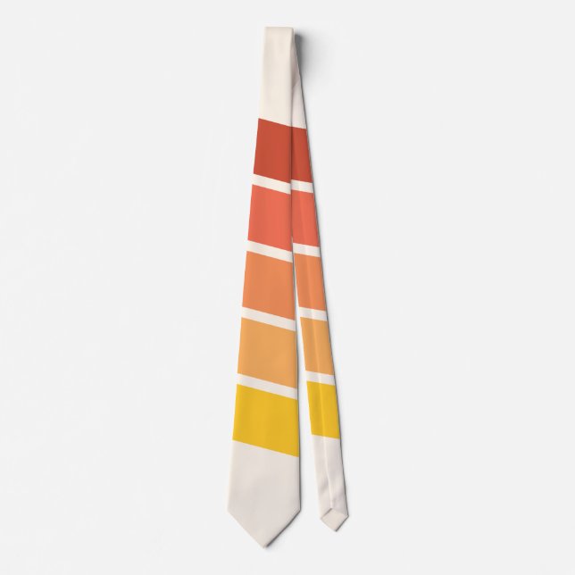 70s Vintage Retro Stripes Tie (Front)
