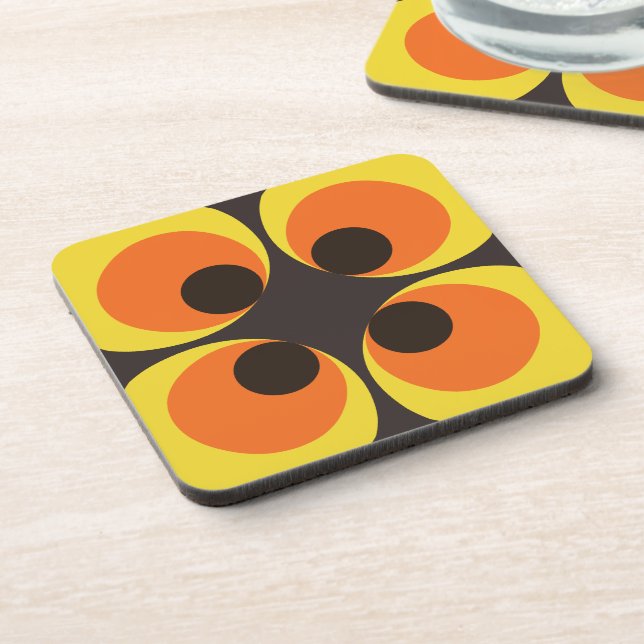 70s Wallpaper Coaster (Left Side)