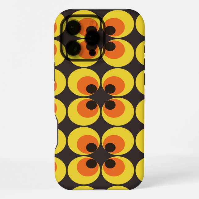 70s Wallpaper iPhone Case (Back)