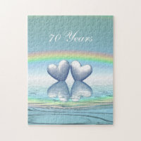 70th Anniversary Platinum Hearts