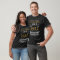 70th Birthday 1952 Add Name Black Gold Legendary