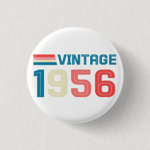 70TH BIRTHDAY 1 INCH ROUND BUTTON