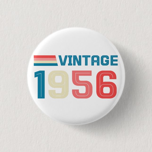 70TH BIRTHDAY 1 INCH ROUND BUTTON (Front)