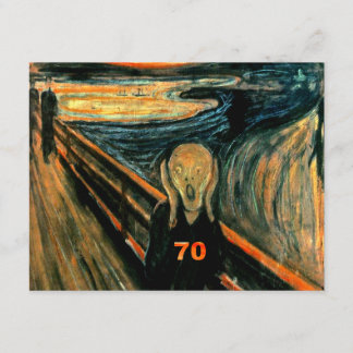 70th Birthday Card