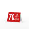 70th Birthday card | Keep Calm it's only a number