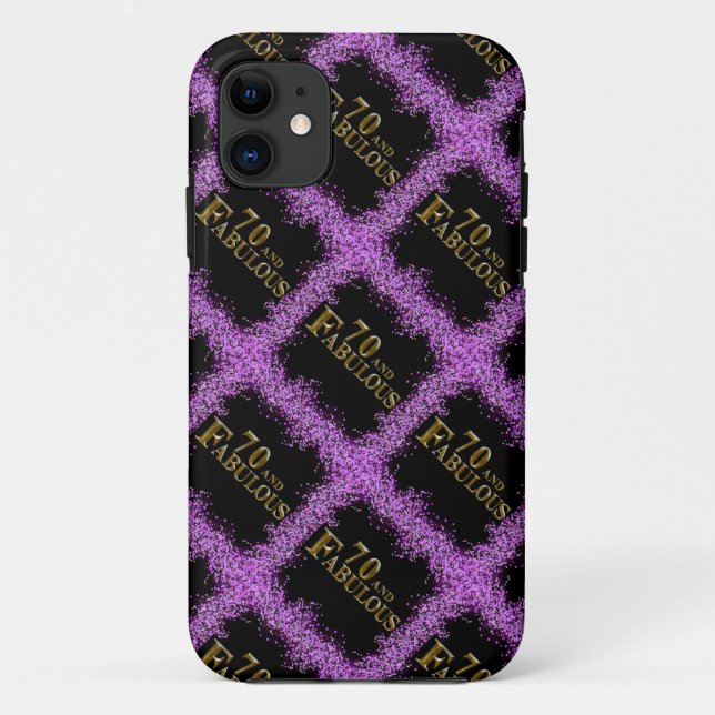 70th Birthday  Case-Mate iPhone Case (Back)