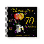 70th Birthday Celebration Black Party Guest