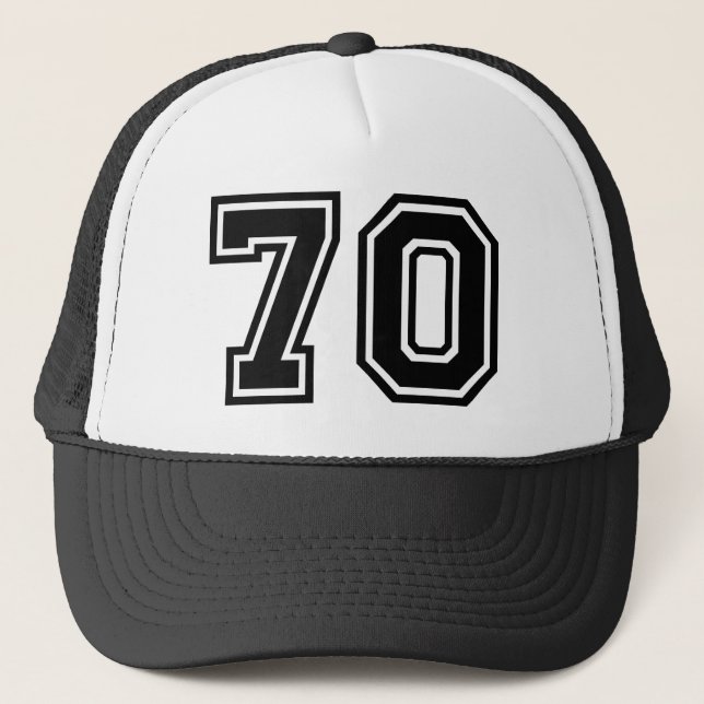 70th Birthday Classic Trucker Hat (Front)