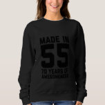 70th Birthday for Men Women Mom Dad Father Age 70  Sweatshirt<br><div class="desc">70th Birthday for Men Women Mom Dad Father Age 70 Year Old</div>