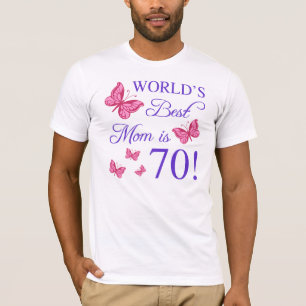 70th Birthday For Mom T-Shirt