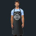 70th Birthday Gift Vintage Aged to perfection Apron<br><div class="desc">Creative 70th birthday gift idea for women and men,  brother and sister or best friend who born in 1951. Unique and fan 70th birthday gift ideas for her and him,  wife or husband. Designed by The Arty Apples Limited</div>
