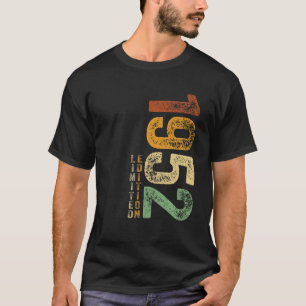 70Th Birthday Gifts 70 Year Old Retro Limited Edit T-Shirt