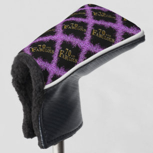 70th Birthday  Golf Head Cover