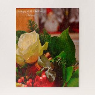 70th Birthday Granny. Jigsaw Puzzle