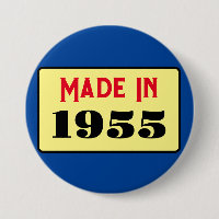 70th Birthday party born 1955 70 pin