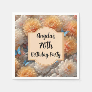 70th Birthday Party Napkin