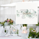70th Birthday Personalized Napkins<br><div class="desc">80th Birthday Personalized napkins.  Simple.  Foliage.  Script Name.</div>