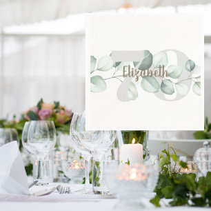 70th Birthday Personalized Napkins