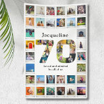 70th Birthday Photo Template Banner<br><div class="desc">Make that special person feel very loved with this wonderful photo banner birthday gift. Add your favourite images to create a heartfelt keepsake with loving memories.</div>