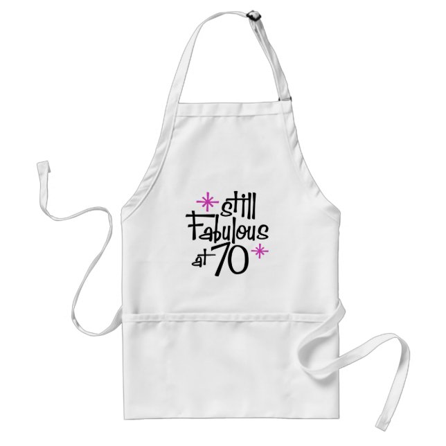 70th Birthday Standard Apron (Front)