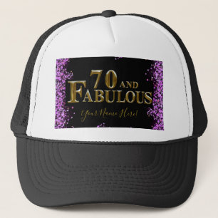 70th Birthday Trucker Hat
