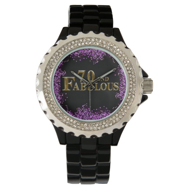 70th Birthday  Watch (Front)