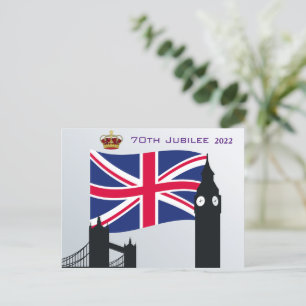 70th Jubilee 2022 Celebration Postcard