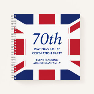 70th Platinum Jubilee Event Planning Notebook