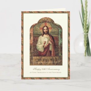 70th PRIEST ANNIVERSARY Card