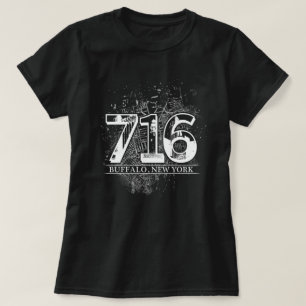 716 Buffalo New York Art Work by Renee Biggie T-Shirt