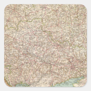 7172 Ukraine, Black Sea Square Sticker