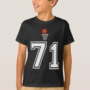 71 Number Sketll Style Vintage White T-Shirt