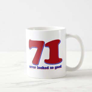 71 years coffee mug