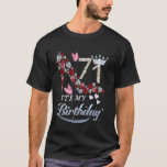 71 Years Old It's My 71th Birthday Funny Shoes for T-Shirt<br><div class="desc">71 Years Old It's My 71th Birthday Funny Shoes for Women</div>