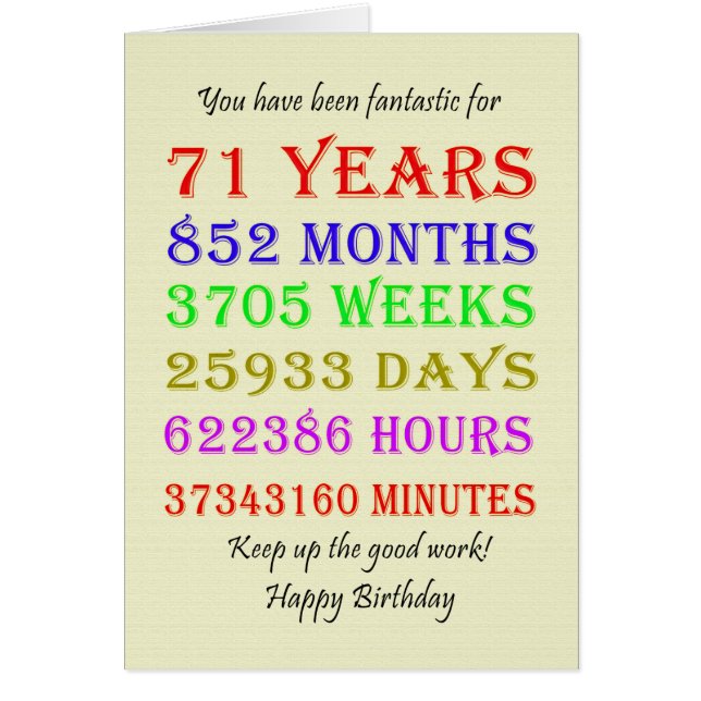 71e anniversaire Jalons (Devant)