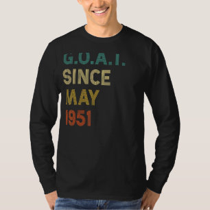 71st Birthday 71 Years Old Goat Since May 1951 T-Shirt