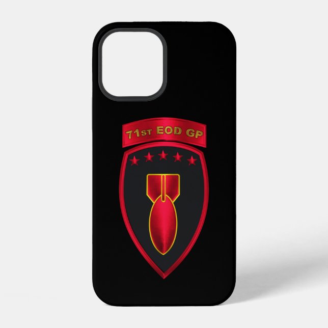 71st Explosive Ordnance Disposal Group  iPhone Case (Back)