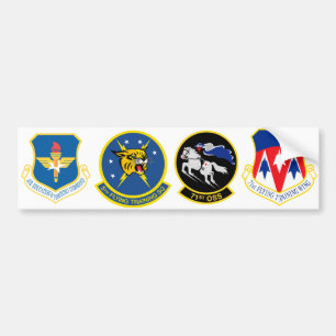 71st Squadron Logos Bumper Sticker