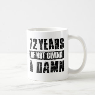 72 years coffee mug