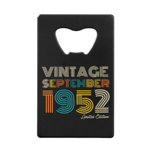 72e anniversaire Vintage septembre 1972 Limited Ed