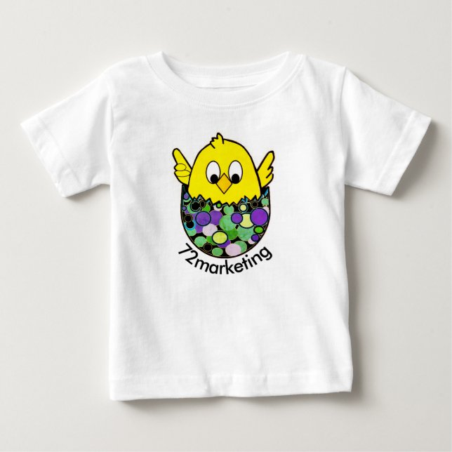 72marketing chick easter hatching spring baby top (Front)