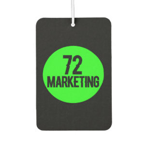 72marketing logo Car Air Freshener Truck New Smell