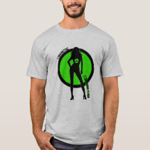 72marketing Sexy Silhouette Mens Shirt Logo