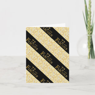 72nd Birthday Card