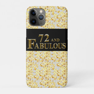 72nd Birthday iPhone 11 Pro Case