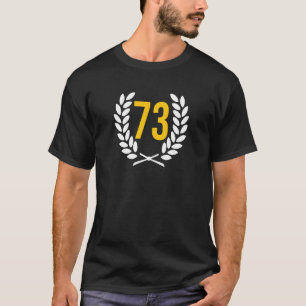 73 Number Birthday 73 Years Anniversary 73 Jubilee T-Shirt