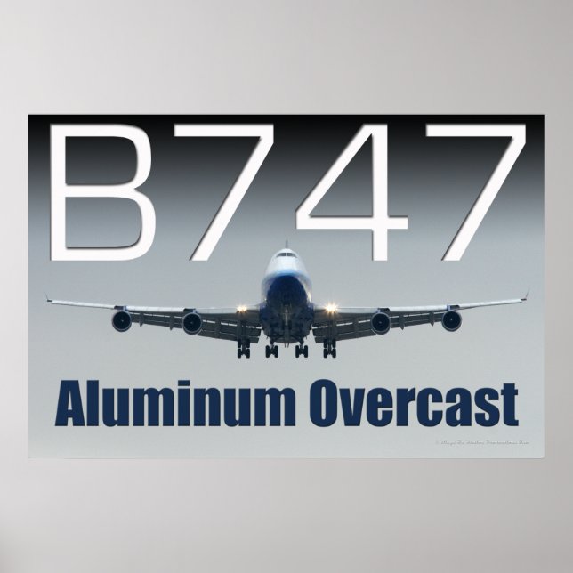 747 ALUMINUM OVERCAST POSTER (Front)