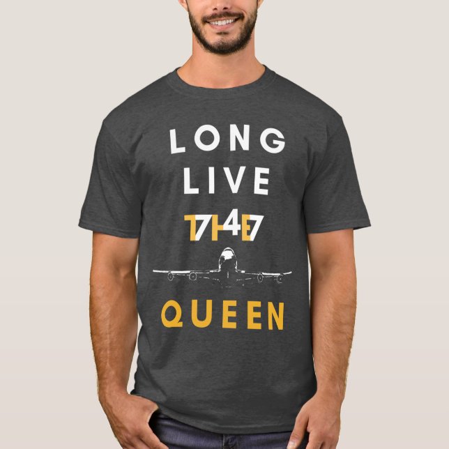 747 Apparel T-Shirt (Front)
