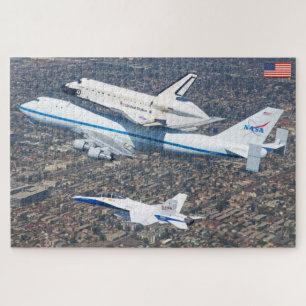 747 SPACE SHUTTLE CARRIER AIRCRAFT (20x30 INCH) Jigsaw Puzzle