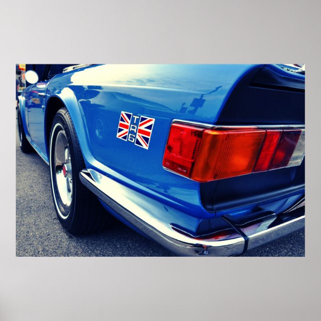 '74 TR6 POSTER (Front)